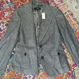 Full Gray Suit, Talbots-4P NWT!